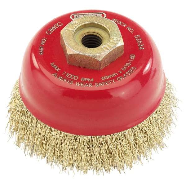 52634 | Crimped Wire Cup Brush 60mm M10