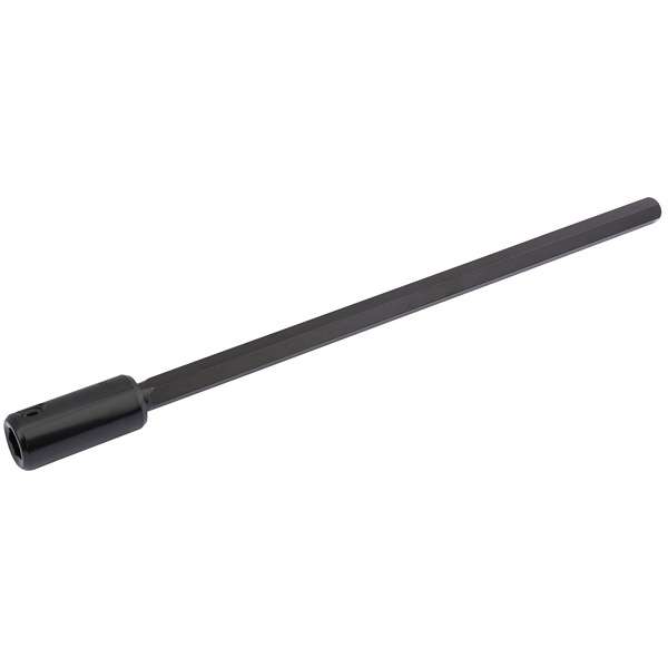 52997 Shaft Holesaw Arbor Extension, 320mm, 7/16" Hex.
