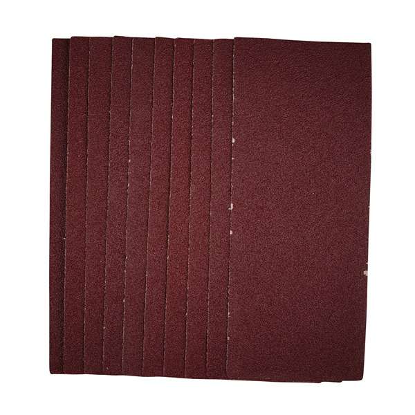 55737 | 1/3 Sanding Sheets 93 x 230mm 40 Grit (Pack of 10)