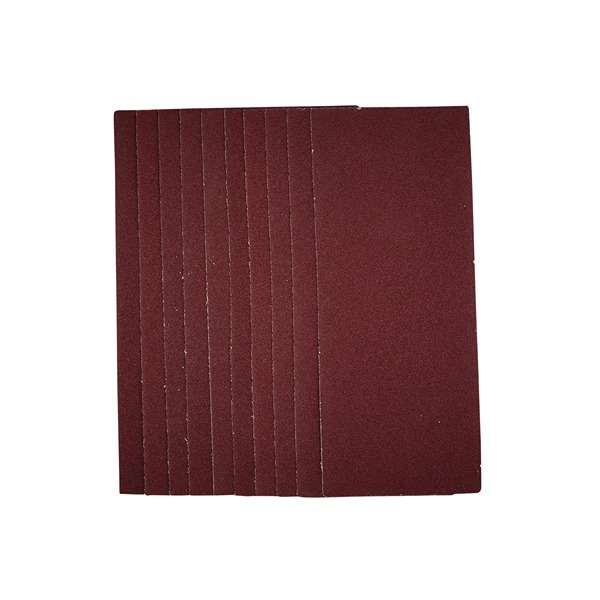 55748 Draper 1/3 Sanding Sheets 93 x 230mm 80 Grit Pk10