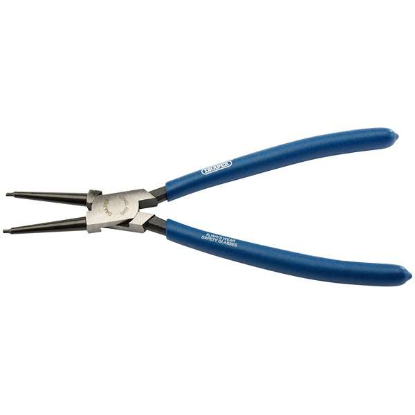 56418 | Straight Tip Internal Circlip Pliers 225mm