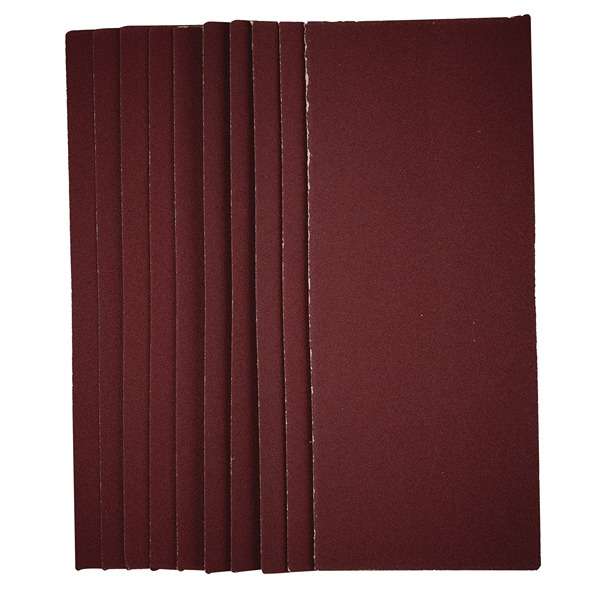 57112 | 1/2 Sanding Sheets 115 x 280mm 120 Grit (Pack of 10)