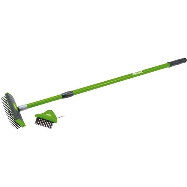 58683 | Paving Brush Set with Twin Heads and Telescopic Handle