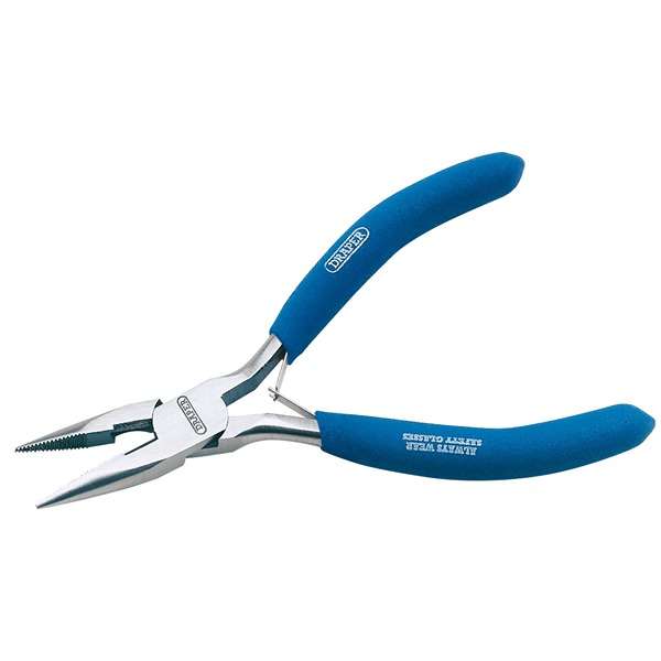 60740 | Carbon Steel Long Nose Pliers 125mm