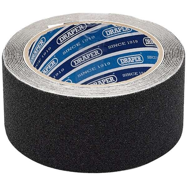 63384 | Heavy-duty Safety Grip Tape Roll 3.7m x 50mm Black