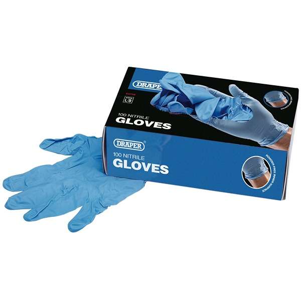 63758 | Nitrile Gloves Large (Box of 100)