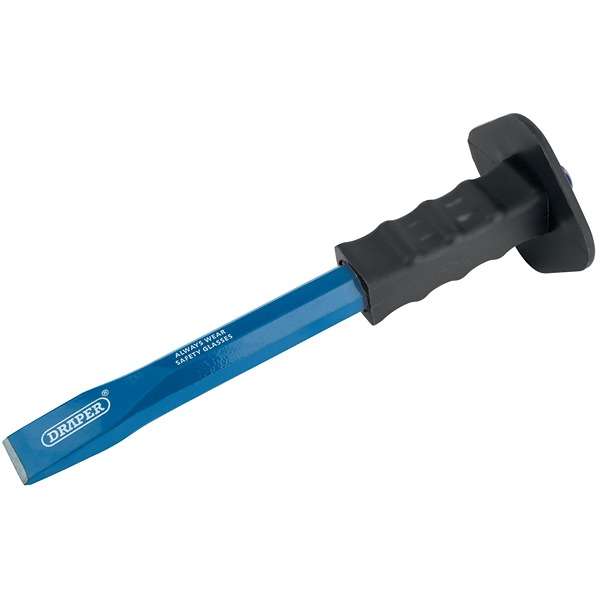 64682 | Octagonal Shank Cold Chisel with Hand Guard 25 x 300mm (Display Packed)