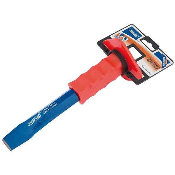 64686 | Octagonal Shank Cold Chisel with Hand Guard 25 x 250mm (Display ...