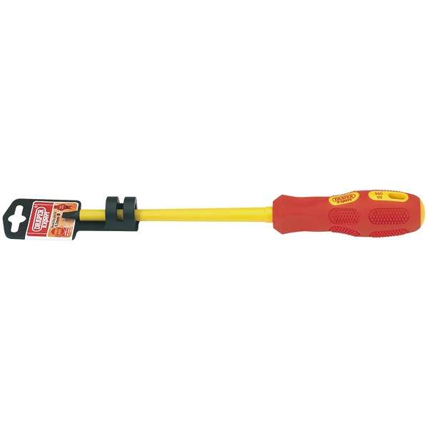 69215 | VDE Approved Fully Insulated Plain Slot Screwdriver 6.5 x 150mm (Display Packed)