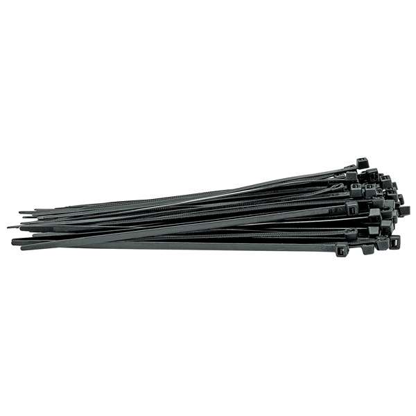 70393 | Cable Ties 4.8 x 200mm Black (Pack of 100)