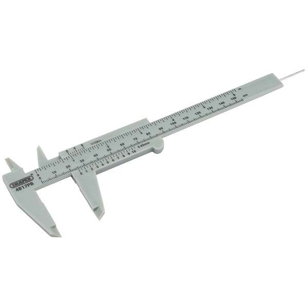 73863 | Plastic Vernier Caliper 0 - 150mm or 6''