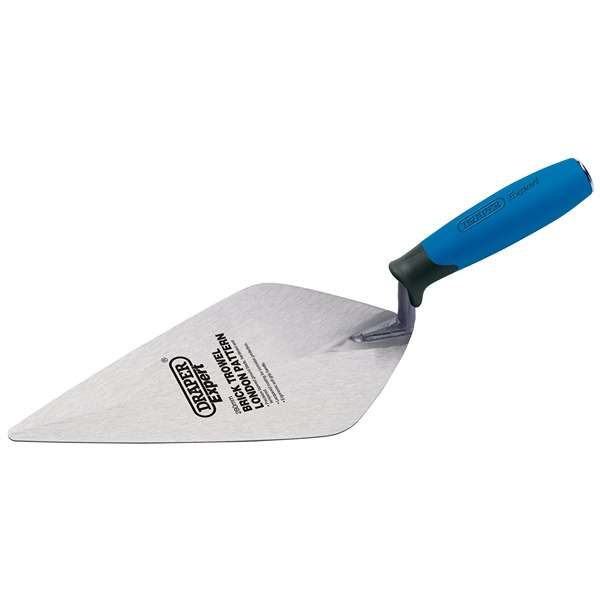 82148 | Soft Grip Stainless Steel London Pattern Brick Trowel 275mm