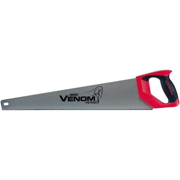 82204 | Draper Venom® Second Fix Triple Ground Handsaw 550mm 11tpi/12ppi
