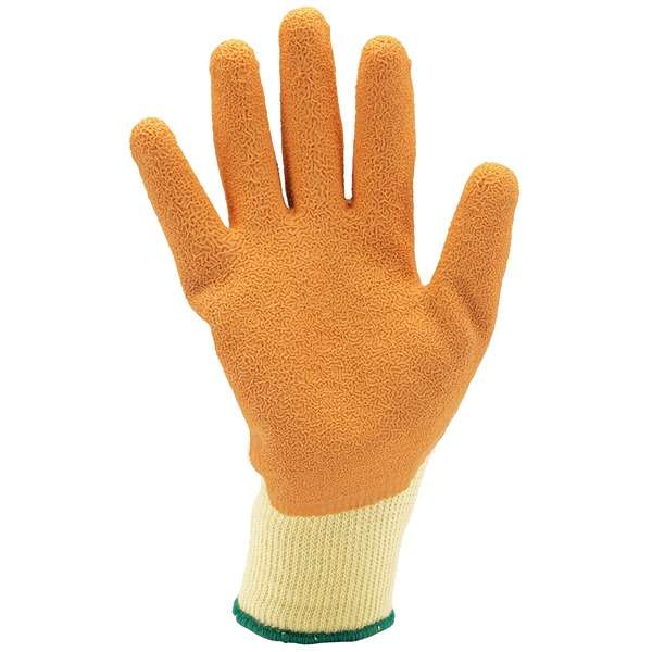 82721 | Heavy-duty Latex Coated Work Gloves Large Orange