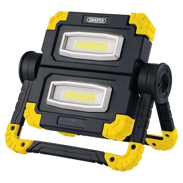 87696 Twin COB LED Rechargeable Worklight 10W 850 Lumens 