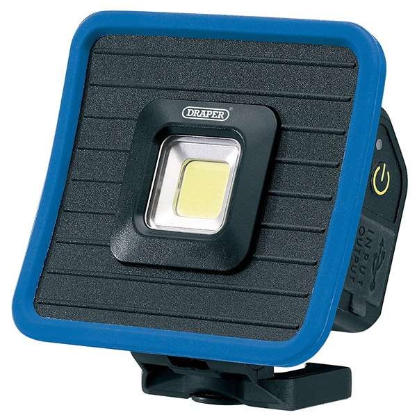 88595 | COB LED Rechargeable Mini Flood Light and Power Bank with Magnetic Base