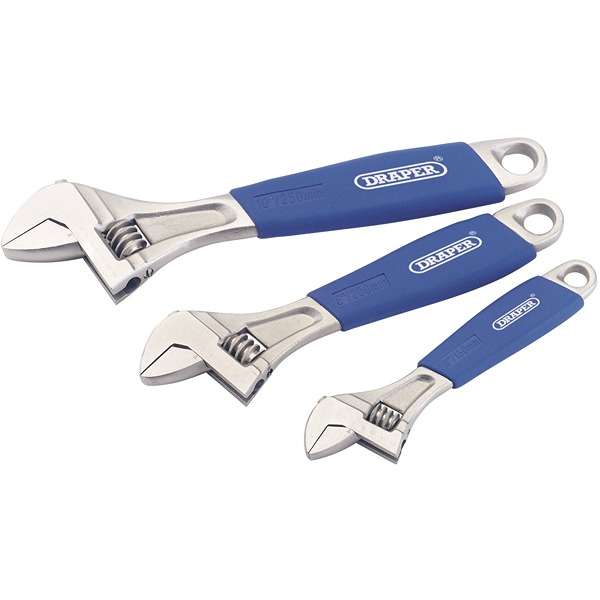 88598 | Crescent-Type Adjustable Wrench Set (3 Piece)