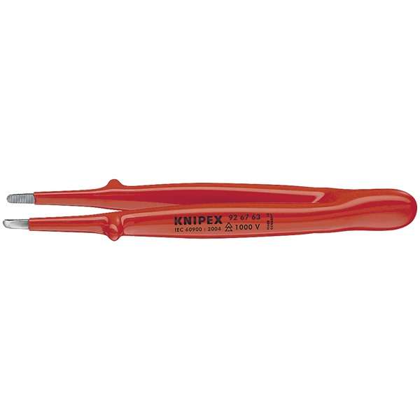 88810 | Knipex 92 67 63 Fully Insulated Precision Tweezers