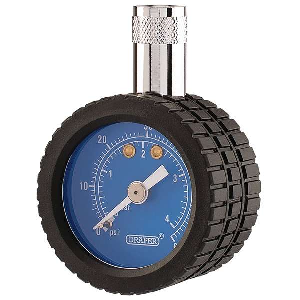 91364 | Tyre Pressure Gauge TPG5 0 - 60psi 0 - 4 bar
