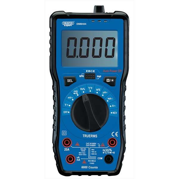 92433 Draper Auto & Manual Ranging Digital Multimeter