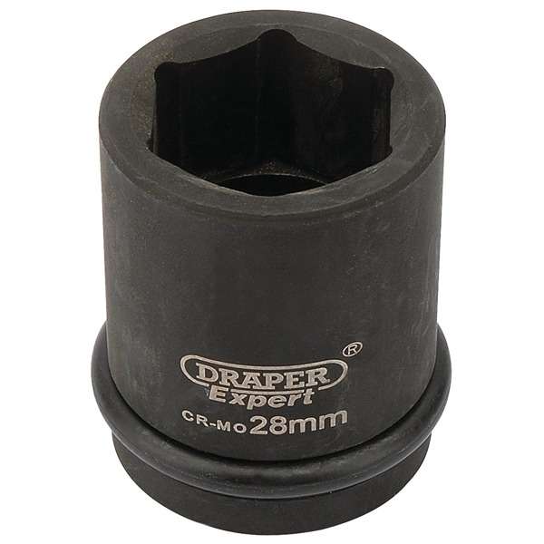 93241 | Draper Expert HI-TORQ® 6 Point Impact Socket 3/4'' Square Drive 28mm
