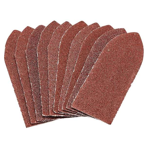 99260 | Hook and Loop Aluminium Oxide Sanding Sheets 32 x 92mm 60 Grit (Pack of 10)