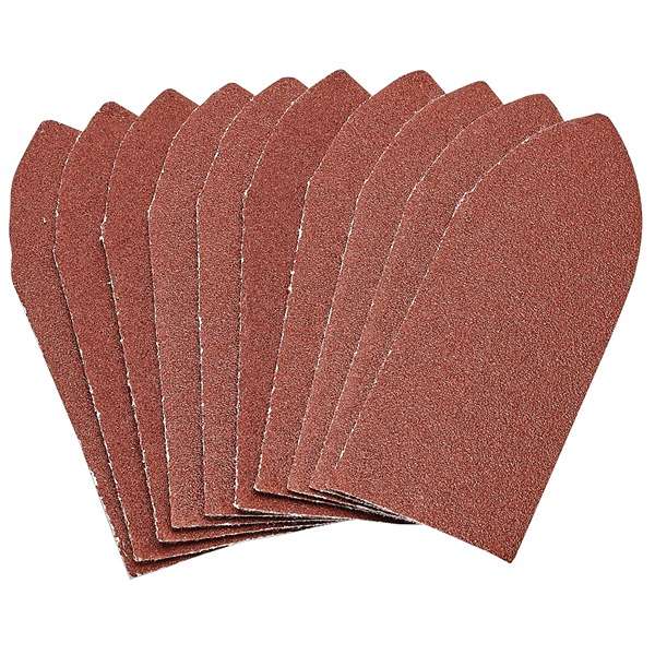 99262 | Hook and Loop Aluminium Oxide Sanding Sheets 32 x 92mm 120 Grit (Pack of 10)