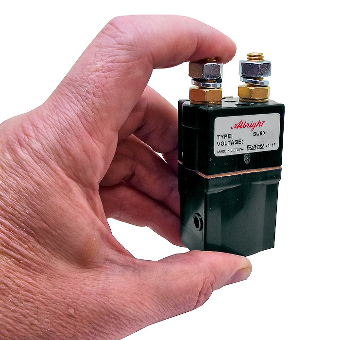 SU60-2003 | Albright Compact Single-acting 12V Solenoid 100A