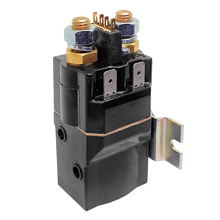 SU60A-2228 Albright 24V DC 100A Single-acting Miniature Solenoid - Highly Intermittent (HO)