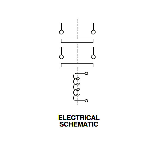 SW190-508 | Albright 28V DPST Solenoid - Intermittent