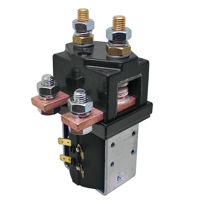 SW201-3 Albright 48V Single-pole Double-throw Solenoid Contactor - Continuous