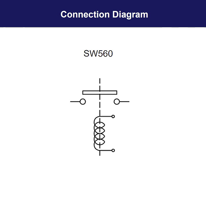 SW560-25M | Albright 48V SPST Magnetically Latched Contactor