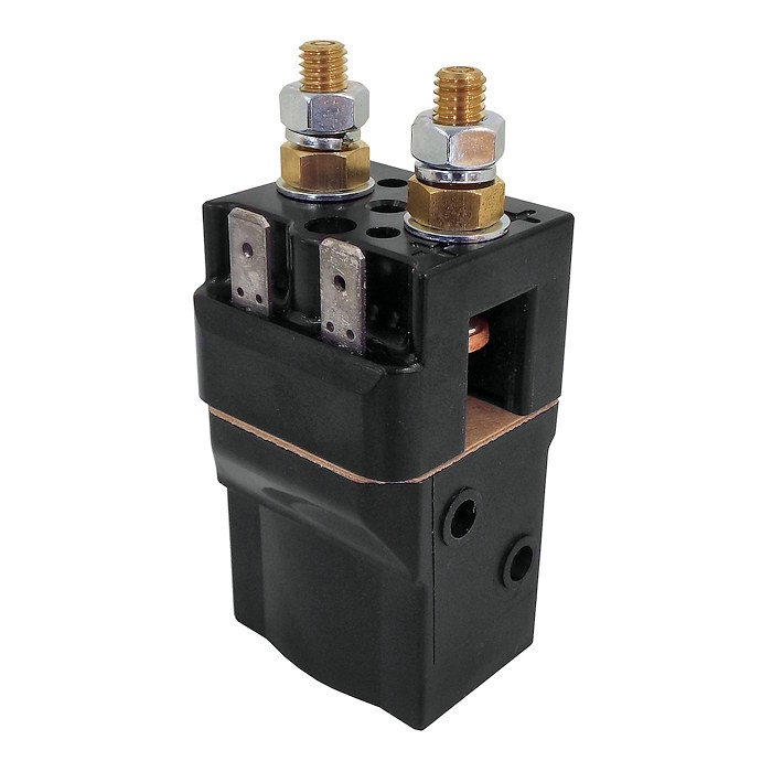 SW60B-4 Albright 24V DC Single-acting Miniature Solenoid Continuous 80A