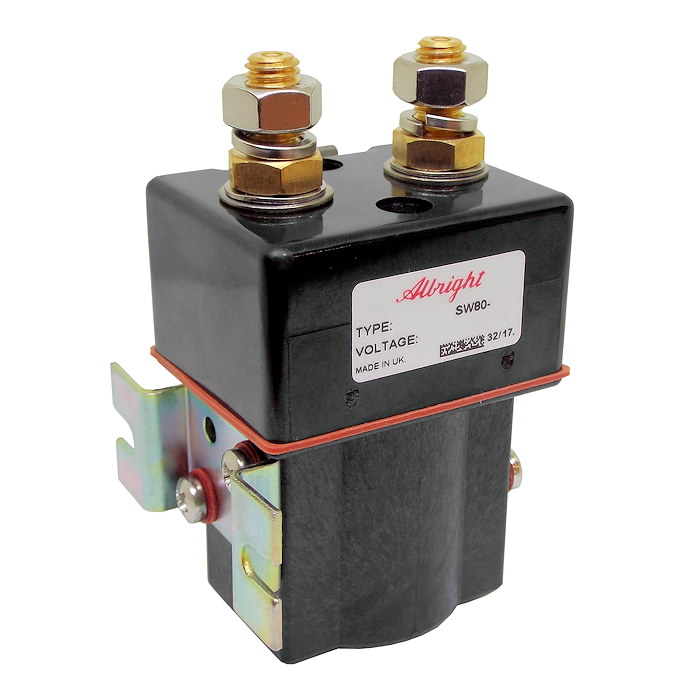 SW80-357P Albright Solenoid Contactor 24V Continuous Sealed to IP66