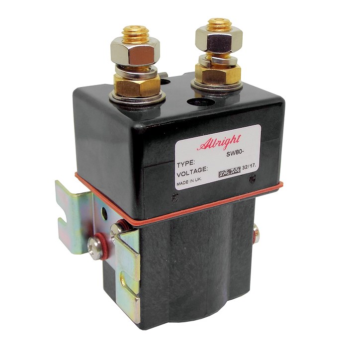 SW80-645P Albright Solenoid Contactor 80V Intermittent Sealed to IP66