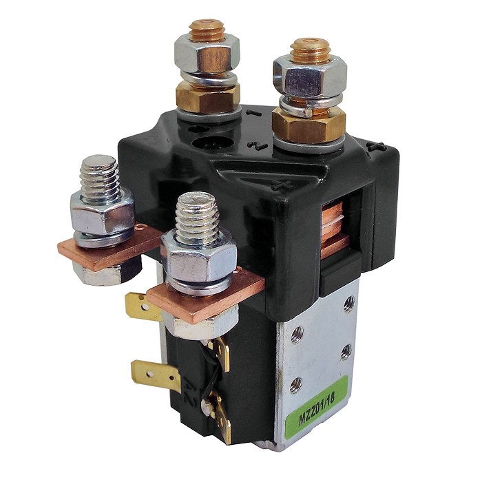 SW84-4 Albright Single-pole Double-throw Solenoid 24V Continuous