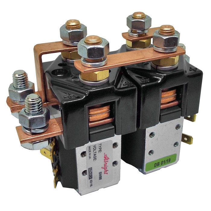 SW88-1 Albright Double-acting Reversing Solenoid 24V Intermittent