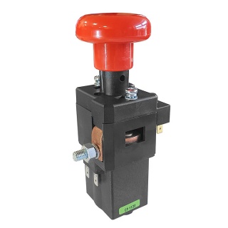 SD300AB-2 Albright 24V Emergency Stop Switch with Auxiliary - Continuous