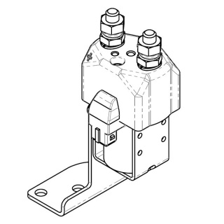 SU280B-1661 Albright Single-acting 48V 250A Contactor - Continuous