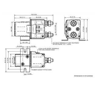 SU285-4P Albright Single-acting Normally Closed Solenoid 28V Continuous