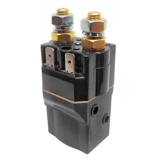 SU60-2278T Albright 24V DC Single-acting Textured Tip Solenoid 100A - Continuous
