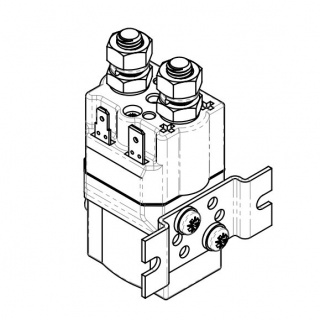 SU60-2439P Albright 48V DC Single-acting Miniature Solenoid 100A - Prolonged