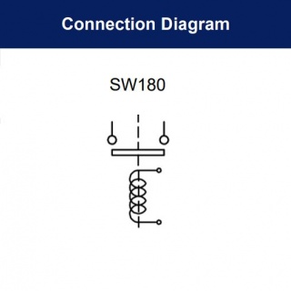 SW180-241 Albright Single-acting Solenoid Contactor 24V Intermittent