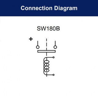 SW180B-108 Albright Single-acting Solenoid Contactor 48V Continuous