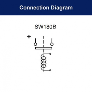 SW180B-321 Albright Single-acting Solenoid Contactor 24V Intermittent