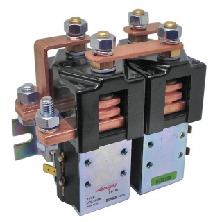 SW182B-4 Albright Double-acting Motor-reversing Solenoid 24V Continuous