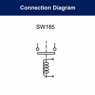 SW185-192 Albright 12V DC Normally Closed Solenoid Contactor - Intermittent