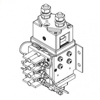 SW200A-33 Albright Single-acting 72Vdc Solenoid Contactor - Intermittent