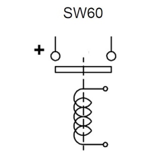 SW60-7 Albright 48V DC Single-acting Miniature Solenoid Intermittent 80A