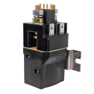 SW60AB-232 Albright 24V DC Single-acting 80A Miniature Solenoid - Continuous